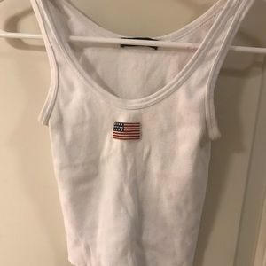 Brandy Melville Flag Tank